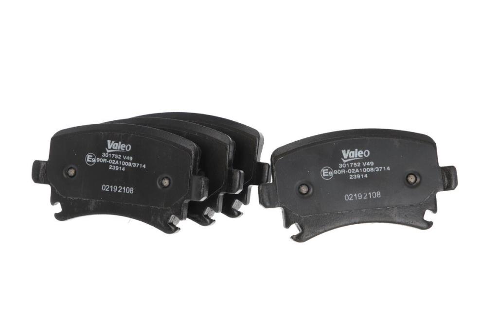 Jeu de 4 plaquettes de frein VALEO ref. 301752